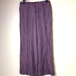 Elisabeth and James print silk pants